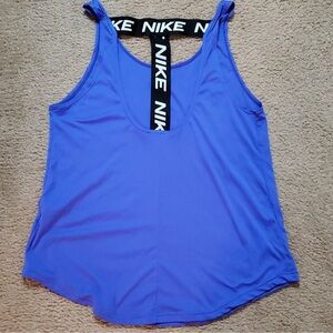 Nike dri fit blue tank top